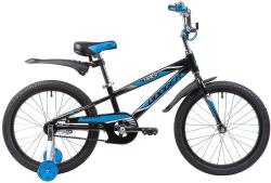 Велосипед NOVATRACK DODGER 20" (2019), рама 12" (110-130 см), черный Велосипед NOVATRACK DODGER 20" (2019), рама 12" (110-130 см), черный