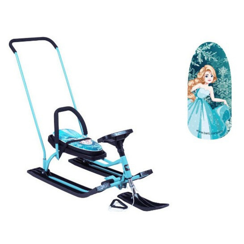 Снегокат 140 SNOWKAT Go Go Снежанна с П-образным толкателем
