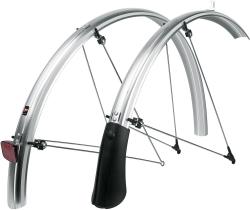 Крылья SKS Bluemels, Reflective 45мм, 28", серебр., Trekking, светоотражающие Крылья SKS Bluemels, Reflective 45мм, 28", серебр., Trekking, светоотражающие
