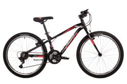 Велосипед Novatrack Prime 24" (2024), рама 13" (130-155 см), черный Велосипед Novatrack Prime 24" (2024), рама 13" (130-155 см), черный