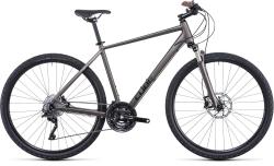 Велосипед Cube Nature SL 28" (2022), рама 58 см (185-195 см), серый