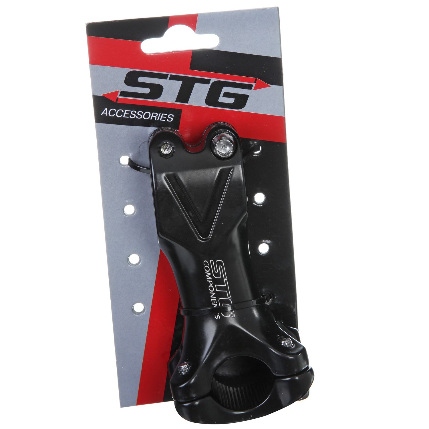 Вынос STG HS-078 80 мм, под руль 25,4 мм, черный, черный