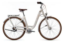 Велосипед CUBE ELLA Cruise 28" (2021), рама 49 см (155-165 см), бежевый