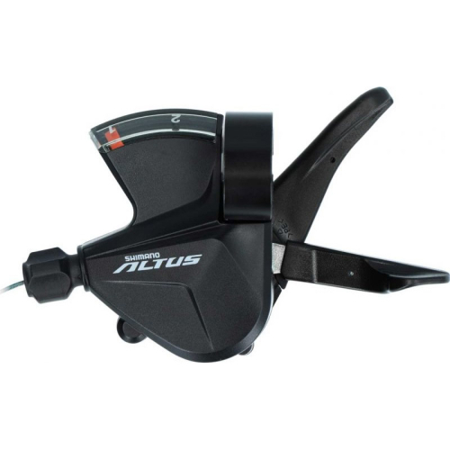 Шифтер Shimano Altus SL-M315-2, 2 скорости, левый, трос 1800мм, черный, 2-3195