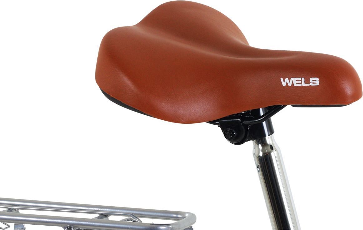 Велосипед WELS Romantic 26", рама 43 см (130-155 см), голубой Велосипед WELS Romantic 26", рама 43 см (130-155 см), голубой