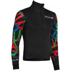 Велокуртка Cinelli Winter Jacket House Ind.Tubography, черный Велокуртка Cinelli Winter Jacket House Ind.Tubography, черный
