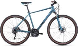 Велосипед Cube Nature EXC 28" (2022), рама 58 см (185-195 см), синий Велосипед Cube Nature EXC 28" (2022), рама 58 см (185-195 см), синий