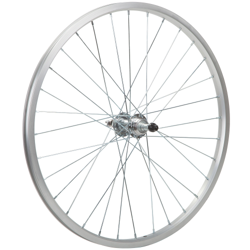 Колесо 24" заднее 32 спицы одинарный обод втулка SF-A09R