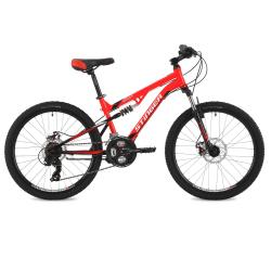 Велосипед Stinger Discovery D 24" (2018), рама 14" (130-155 см), красный Велосипед Stinger Discovery D 24" (2018), рама 14" (130-155 см), красный