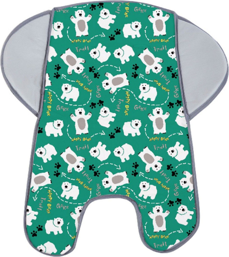 Матрас Ника с отворотами ткань Oxford, изумрудный