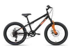 Велосипед ALTAIR MTB HT 2.0 D 20" (2022) (110-130 см), черный Велосипед ALTAIR MTB HT 2.0 D 20" (2022) (110-130 см), черный