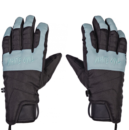 Перчатки горнолыжные White Owl Pro Gloves Wmns, женские, черный-голубой