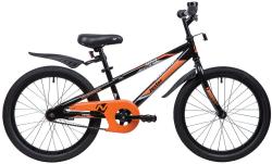 Велосипед NOVATRACK JUSTER 20" (2019), рама 12" (110-130 см), черный Велосипед NOVATRACK JUSTER 20" (2019), рама 12" (110-130 см), черный