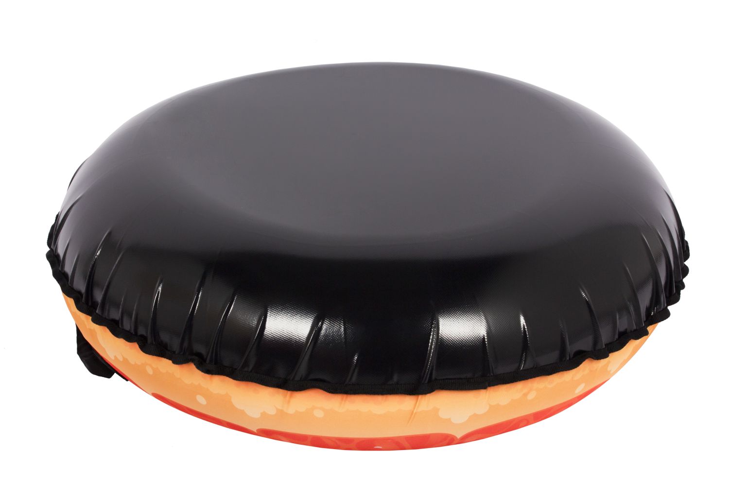 Тюбинг Snowstorm BZ-120_ORANGE, 120 см, оранжевый с черным
