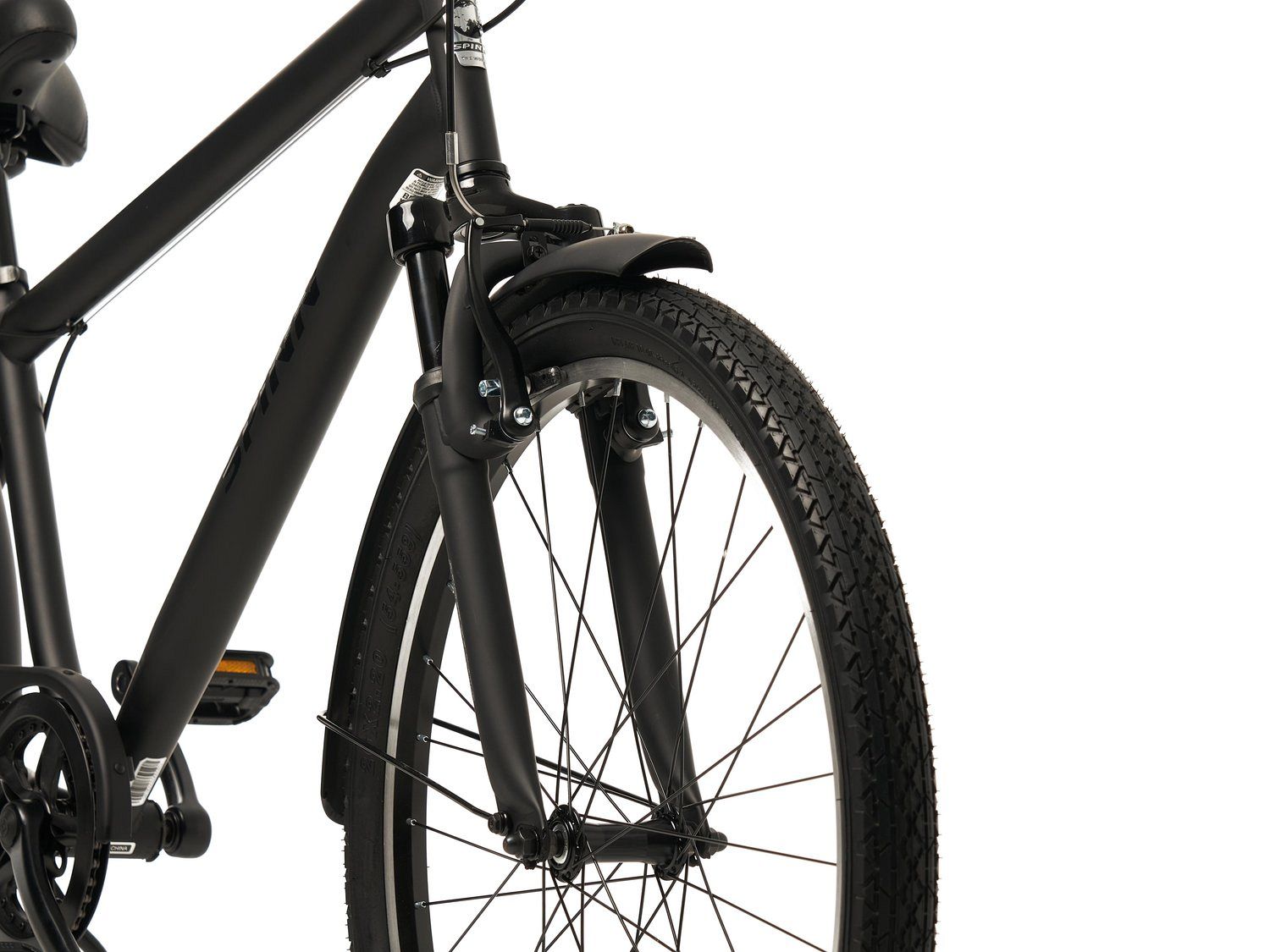 Велосипед Spinn Uptown Men, рама L (175-185 см), черный