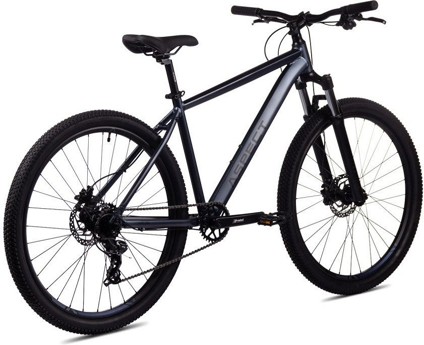 Велосипед Aspect Ideal HD 27.5 (2024), рама 20" (175-185 см), серый Велосипед Aspect Ideal HD 27.5 (2024), рама 20" (175-185 см), серый