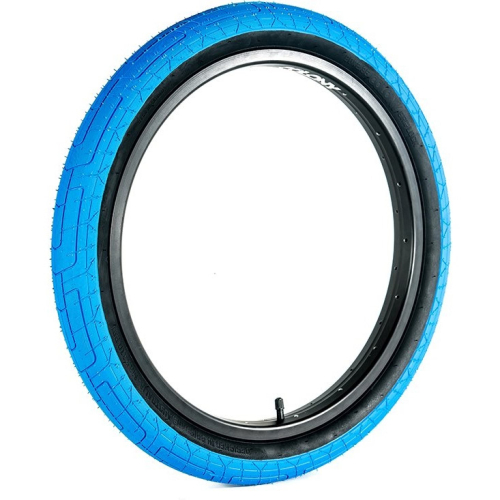 Покрышка Colony, 20 x 2.2", Grip Lock Tyre - Steel Bead, цвет Blue Tread/Black Wall, 03-002102, синий