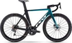 Велосипед Felt AR Advanced Ultegra Di2 (2023), рама XL (185-195 см), сине-зеленый