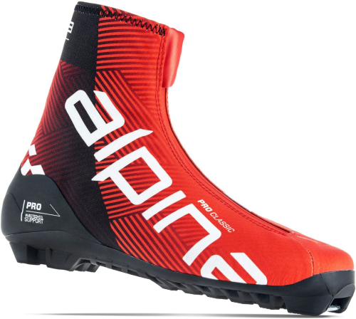 Гоночные лыжные ботинки Alpina для классического хода Pro Classic, 5367-1, красный