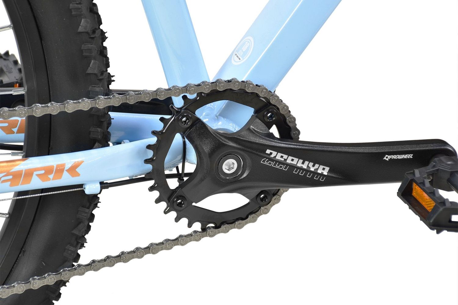 Велосипед Stark Viva 27.3 HD (2023), рама 18" (165-175 см), голубой Велосипед Stark Viva 27.3 HD (2023), рама 18" (165-175 см), голубой