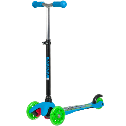 Самокат-кикборд Novatrack Disco-kids Print Basic (2020)