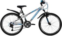 NOVATRACK LUMEN 24" (2020), рама 11" (130-155 см), серебристый NOVATRACK LUMEN 24" (2020), рама 11" (130-155 см), серебристый