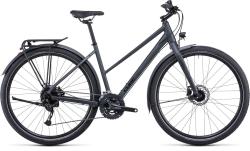 Велосипед Cube Travel Trapeze (2022), рама 50 см (165-175 см), серый