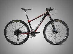 Велосипед Twitter Warrior Pro 27,5", рама 19" (175-185 см), бордовый