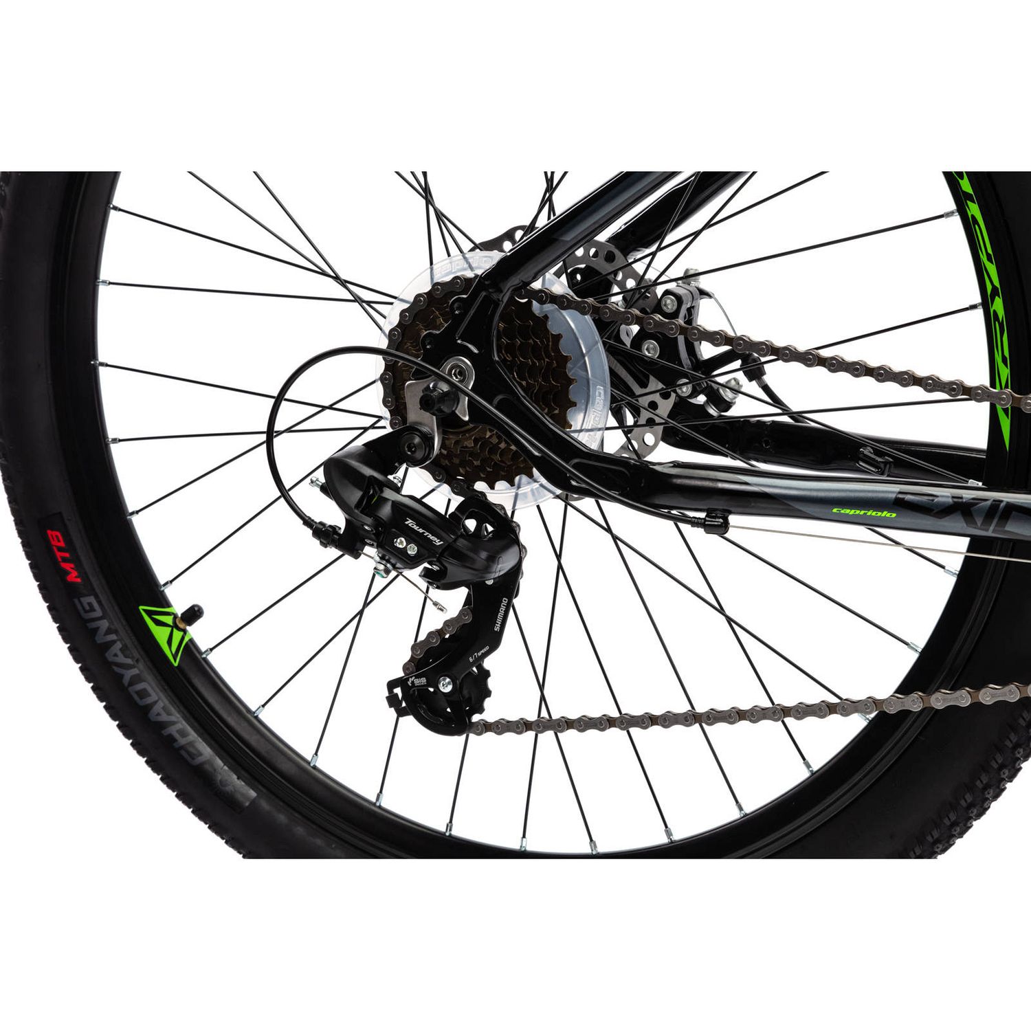 Велосипед CAPRIOLO EXID 27,5'' (2023), рама 16" (155-165 см), зеленый Велосипед CAPRIOLO EXID 27,5'' (2023), рама 16" (155-165 см), зеленый