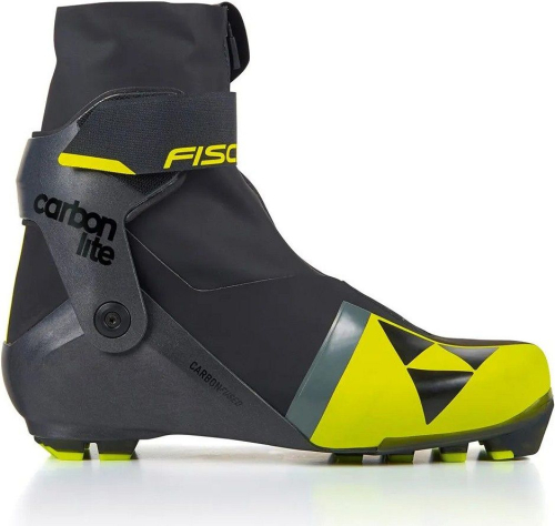 Гоночные лыжные ботинки Fischer для конькового хода Carbonlite Skate, S10023, черный