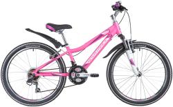 NOVATRACK NOVARA 24" (2020), рама 13" (130-155 см), розовый NOVATRACK NOVARA 24" (2020), рама 13" (130-155 см), розовый
