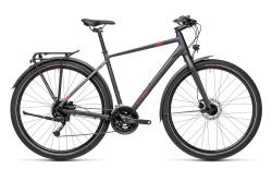 Велосипед CUBE TRAVEL 28" (2021), рама 50 см (165-175 см), серый