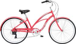 Велосипед Electra Cruiser 7D Step Thru, рама M (165-175 см), красный
