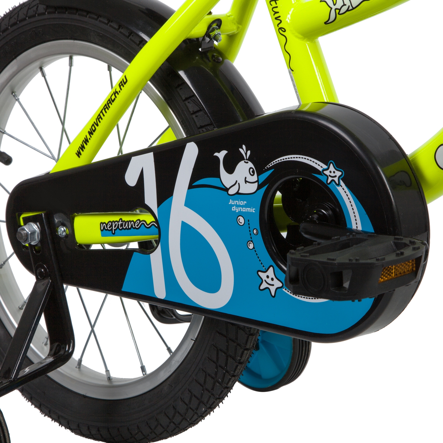 NOVATRACK NEPTUNE 16" (2020) (98-110 см), зеленый