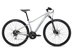 Велосипед Giant Rove 3 DD (2023), рама L (175-185 см), серебристый Велосипед Giant Rove 3 DD (2023), рама L (175-185 см), серебристый