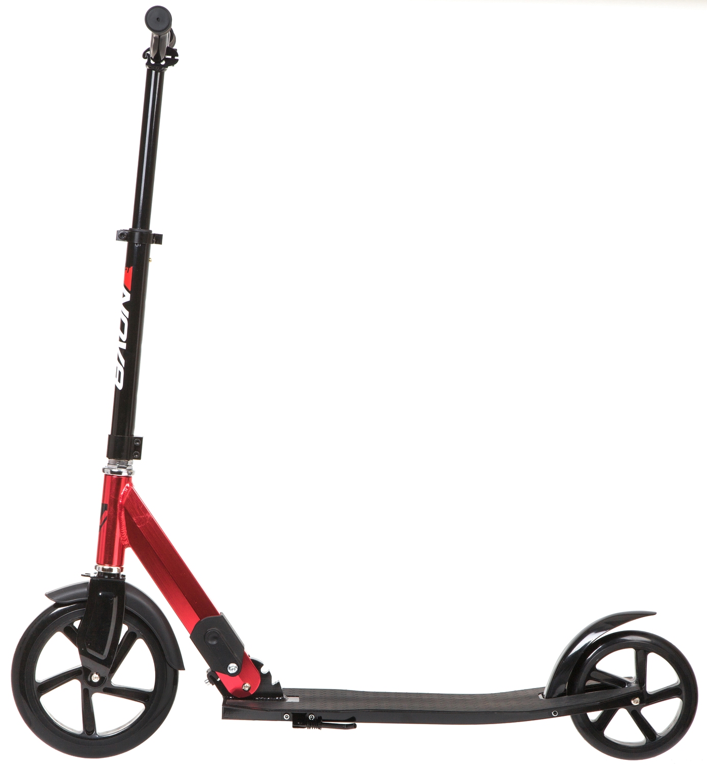 Городской самокат Novatrack Deft 230 (2021), красный