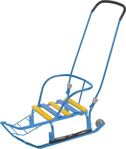 Санки детские Ника "Тимка 3К+", Т3К+/Г, голубой