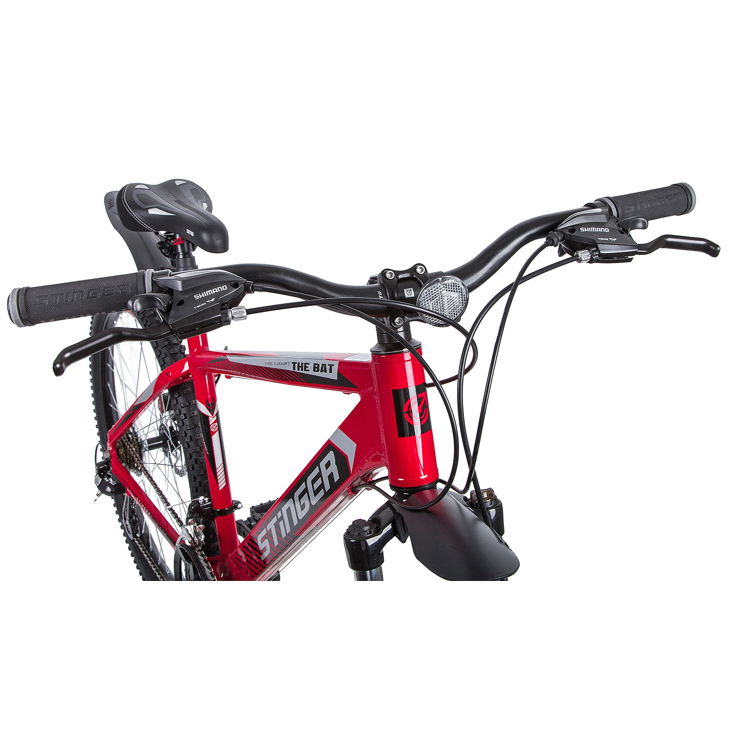 Велосипед Stinger THE BAT 26" (2019), рама 18" (165-175 см), красный