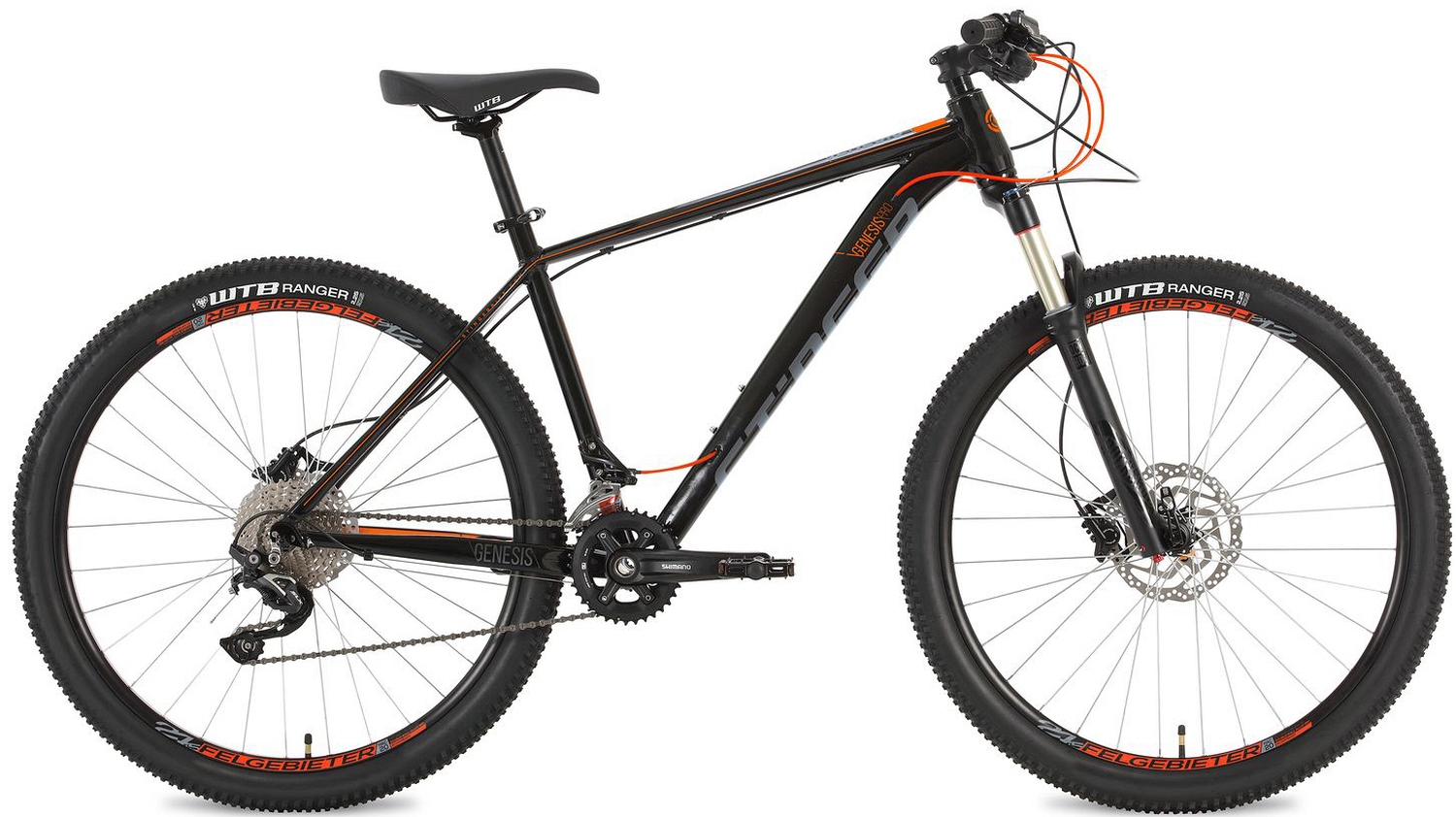 Горный велосипед Stinger Genesis Pro 29" (2018), рама 22" (185-195 см), черный Горный велосипед Stinger Genesis Pro 29" (2018), рама 22" (185-195 см), черный