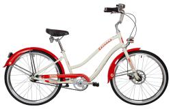 Велосипед STINGER CRUISER Lady 7spd 26" (2021), рама 16" (155-165 см), бежевый Велосипед STINGER CRUISER Lady 7spd 26" (2021), рама 16" (155-165 см), бежевый