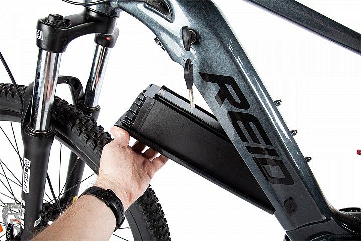 Электровелосипед Reid 29" (2024), серый Электровелосипед Reid 29" (2024), серый