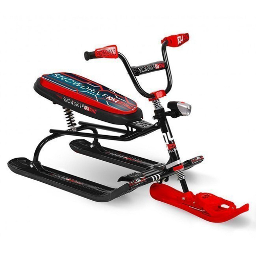Снегокат Ника-Snowdraivе 5 велоруль СНД3/SD5 /Ника/, красный