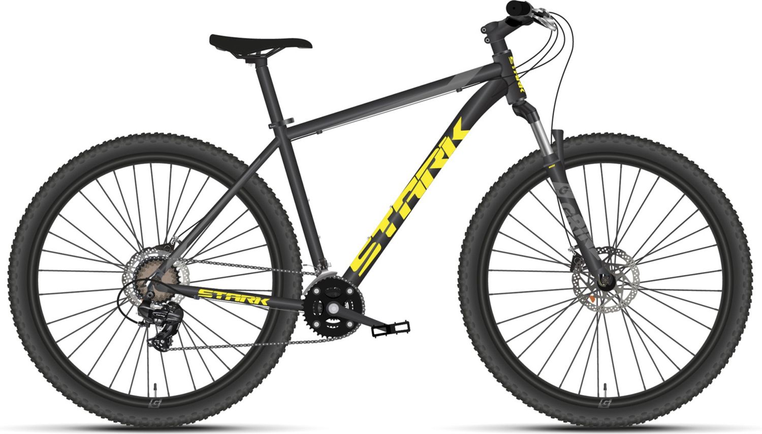 Велосипед Stark Hunter 29.3 HD (2024), рама 22" (185-195 см), черный Велосипед Stark Hunter 29.3 HD (2024), рама 22" (185-195 см), черный