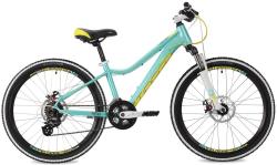 Велосипед Stinger Fiona STD 24" (2018), рама 12" (130-155 см), зеленый Велосипед Stinger Fiona STD 24" (2018), рама 12" (130-155 см), зеленый