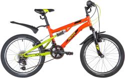 NOVATRACK TITANIUM 12-spd 20" (2020) (110-130 см), красный NOVATRACK TITANIUM 12-spd 20" (2020) (110-130 см), красный