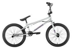 Велосипед Stark Madness BMX 3 (2022), серебристый Велосипед Stark Madness BMX 3 (2022), серебристый