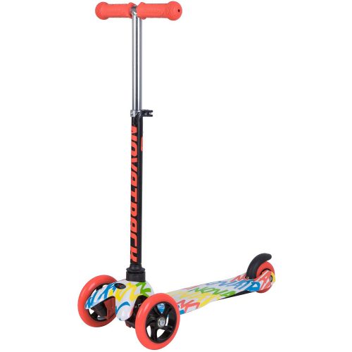 Самокат-кикборд Novatrack Disco-kids Basic (2018)
