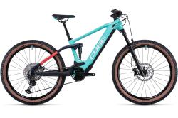 Велосипед Cube Stereo Hybrid 120 SL 750 29" (2022), рама 20", зеленый Велосипед Cube Stereo Hybrid 120 SL 750 29" (2022), рама 20", зеленый