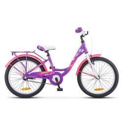 Велосипед Stels Pilot-220 Lady 20" (2018) (110-130 см), фиолетовый Велосипед Stels Pilot-220 Lady 20" (2018) (110-130 см), фиолетовый