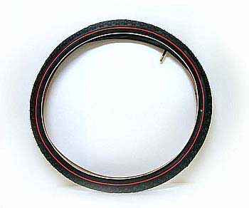 Покрышка + камера KENDA K831A 26"*1.95" черн./красн. (комплект)